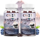 Shilajit Gummies for Men " Women, Shilajit Pure Himalayan Original Multi-Supplement, Shilajit Ashwagandha " High in Trace Minerals " Fulvic Acid for Energy, Strength " Immunity, 60 Serving
