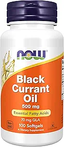 Ahora Alimentos, Aceite Currante Negro, 500 mg, 100 Softgels