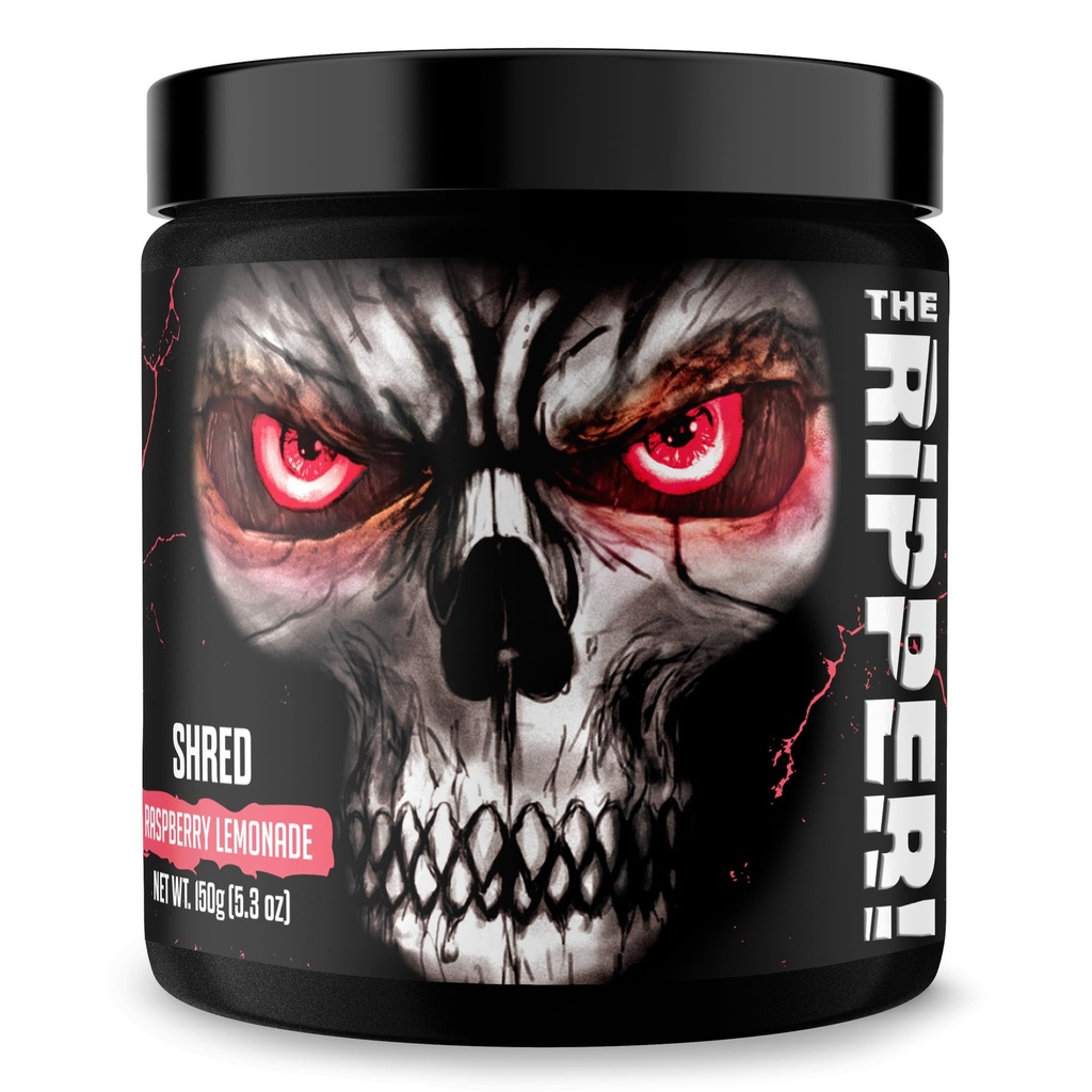 ¡JNX lanza el Destripador! Shredding Thermogenic Fat Burner - Raspberry Lemonade 30 Servings ¦ Advanced Fast Acting Thermogenic Pre-Workout, Appetite Suppressant for Men &amp; Women