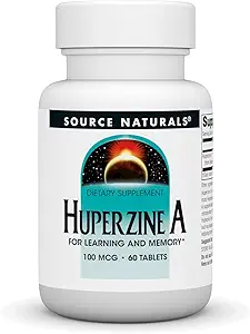 Fuente Naturales Huperzine A for Learning & Memory* - 100 mcg, 60 Tablets