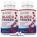Justified Laboratories (2 Pack) Glucofreeze Premium Formula 688MG 120 Capsules