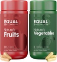 Frutas y Verduras Suplementos TENIDO Equilibrio con Frutas y verduras Suplemento de la Naturaleza TENIDO Frutas y cápsulas vegetales para adultos, Simplemente naturalezas Superalimentos TEN 90 Conde, 1 Mo Set