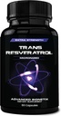 2X Potency Micronized Trans Resveratrol Suplemento. 1200 mg por 2 cápsulas. Fórmula Antioxidante de alta absorción. Promueve el Anti envejecimiento, el apoyo cognitivo y la salud cardíaca