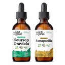 Soursop Graviola Tincture 2 fl oz & Sarsaparilla Tincture 2 fl oz