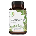 Guanabana (Soursop) 90 Capsules 1100 mg per Serving Powerful Blend of 100% Natural Premium Ingredients, Vegetable, Cultivada Organicamente |Organically Grown