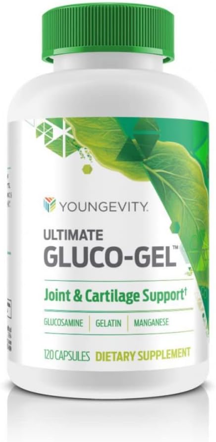 Youngevity Ultimate Gluco-Gel -for Joints, Tendons, Bones & Cartilage ← Contiene Glucosamine, Gelatin &amp; Manganese