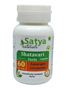 Shatavari Forte Capsules 500 mg. 60 Veg. Capsule | Shatavari (Asparagus Racemosus) Extract Capsules for Men and women | Ayurvedic Herbal Supplement/Remedies | 10:1 Forte (1 Bottle of 60 Capsules)