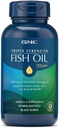 GNC Triple Strength Fish Oil Mini Omega 3 Suplemento, 1000mg EPA y DHA, soporta corazón, cerebro, piel, ojo y salud conjunta, 60 Mini Softgels