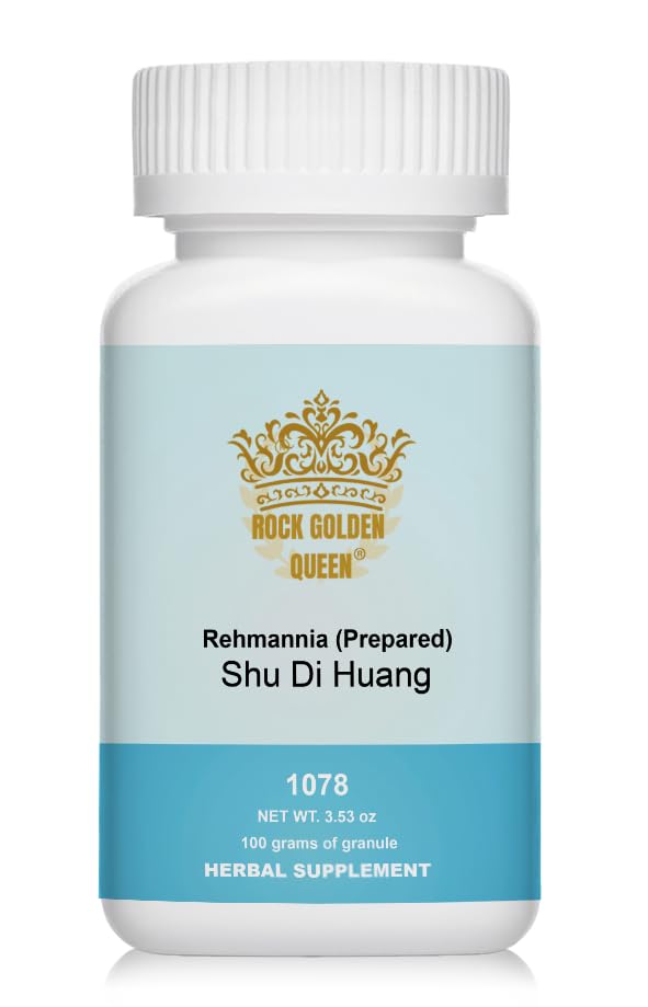 Shu Di Huang, Rehmannia (Prepared), Granule, 100 Grams/Bottle