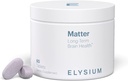 ELYSIUM Matter - 30 Servimientos - Suplemento Cerebro para Memoria y Focus Omega 3 Suplemento + DHA - Vitaminas para apoyar la salud cerebral y la memoria