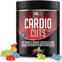 NDS Nutrition Cardio Cuts 4.0, 20 Servings (Pack of 1), Gummy Candy Rush