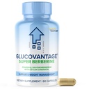 MAXLIFE NATURALS Dihydroberberine Glucovantage ® Super Berberine 250mg + Ceylon Cinnamon 200mg 60 Capsules – Cardiovascular & GLP-1 Health Supplement Patented Gluco Vantage