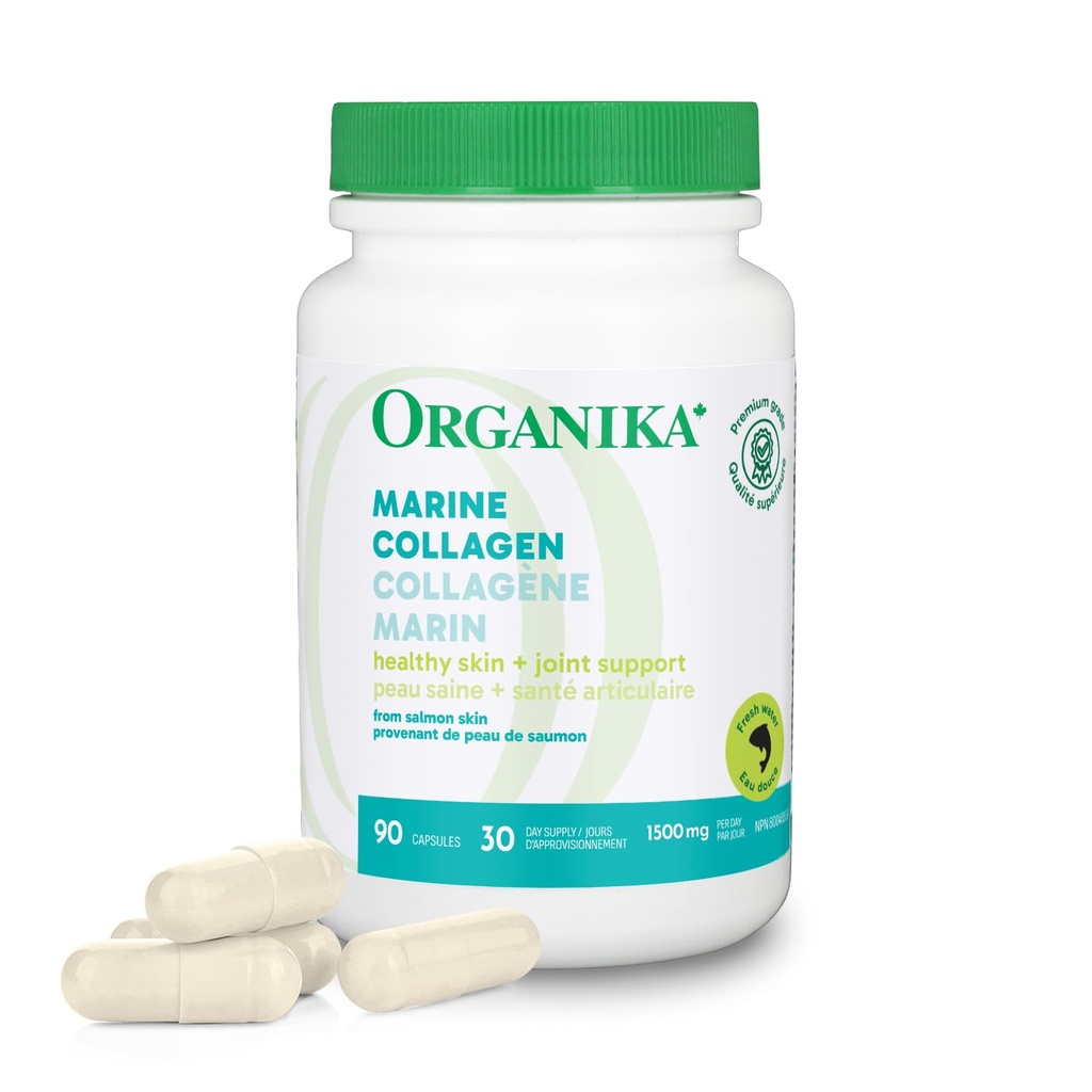 Organika Salmon Collagen, 150 mg, 90 Count