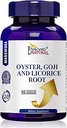 Oyster, Goji &amp; Licorice Root Complex, GMP, Natural Product Assn Certified, Made in USA - 60 cápsulas