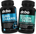 Lung Cleanse " Colon Detox - Fórmulas herbales para apoyar los movimientos de salud respiratoria " Bowel