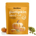 Pumpkin Seed Oil – 1000 MG Per Serving, 2-in-1 Formula with Saw Palmetto, 300 Softgels, for Health Support