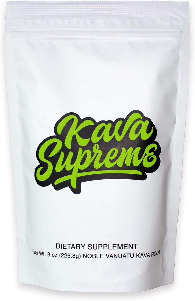 Kavafied KAVA Supreme - Noble Vanuatu Kava Root Powder (8oz)