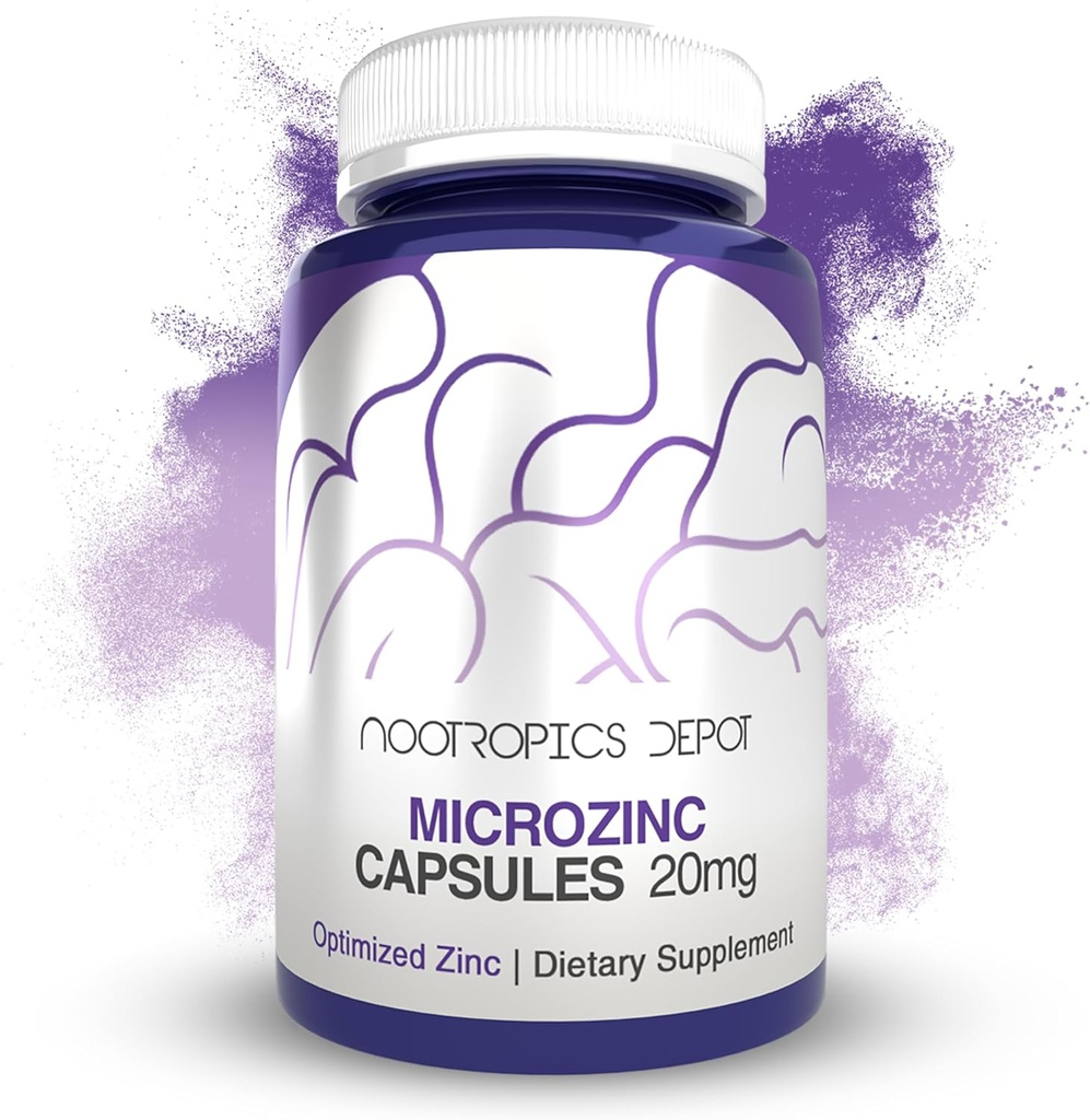 Nootropics Depot MicroZinc Capsules