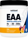Nutricost EAA Powder 30 Servings - Passion Fruit, Orange, and Guava (POG) - Essential Amino Acids - Non-GMO, Gluten Free, Vegetarian Friendly