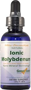 Good State Liquid Ionic Molybdenum Ultra Concentrate (10 drops equals 100 mcg - 100 servings per bottle)