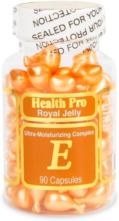 Royal Jelly &amp; Vitamin E Skin Oil - 90 cápsulas