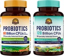 Vitalitown Probiotic Bundle (Pack of 2) ← Probiotics 60 Billion CFUs (Item 1) " Probiotics 120 Billion CFUs (Item 2) ← Shelf Stable ← Digestive " Immune Health ← 30 Day Supply Cada uno