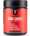 Inno Shred Fat Burner for Hombres and Women with 100mg Capsimax, Grains of Paradise, Organic Caffeine, Green Tea Extract, Appetite Suppressant, Weight Pérdida (60 Veggie Capsules)