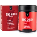 Inno Shred Fat Burner for Hombres and Women with 100mg Capsimax, Grains of Paradise, Organic Caffeine, Green Tea Extract, Appetite Suppressant, Weight Pérdida (60 Veggie Capsules)