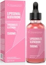 Liposomal Glutathione Liquid 1500 mg, Reducido Glutathione Suplemento, 2.02 oz