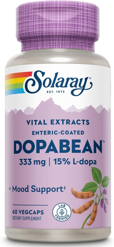 SOLARAY Dopabean, 333 mg tención 60 Conde
