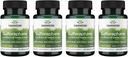 Swanson Sulforaphane - Broccoli Sprout Extract Supporting Cellular, GI Tract, and Liver Health - Natural Supplement Standardized to 0.4% Sulforaphane - (60 Veggie Capsules, 400mcg Cada uno) (4 Pack)
