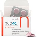 HumanN Neo40 Professional - Asistencia para la circulación del corazón diario - Methylfolate, Powder de remolacha, Hawthorn Berry, L-citrulline - 60 Tablas disoluvables
