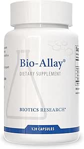 Biotics Research Bio Allay apoya el equilibrio fisiológico general, la flexibilidad conjunta y el confort, el cartílago y el apoyo conjunto, el sauce blanco, la garra del diablo, Boswellia, 120 cápsulas
