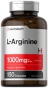 Horbäach L Arginine 1000mg Capsules  150 Powder Pills ← Formulario libre Silencio No Gluten