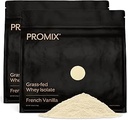 ProMix Nutrition Whey Protein Isolate Powder - Grass-Fed - Post Workout Fitness " Nutrition Shakes, Smoothies, Baking " Cooking Recipes - Gluten-Free " Keto-Friendly - Vanilla - 5 Pound (Pack of 2)