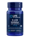 Inhibidor de extensión de vida 5-LOX con AprèsFlex®, 100 mg, Boswellia serrata estandarizada Extracto, promueve la salud conjunta, celular y arterial, libre de gluten, no GMO, vegetariano, 60 cápsulas