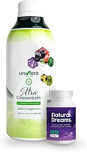 Univera Revitalize &amp; Rest Combo Pack for Enhanced Wellness, Natural Energy for Day, Deep Sleep at Night with Xtra Concentrate &amp; Natural Dreams