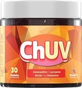 30 Gummies - Suplemento natural de Astaxanthin para apoyar el bronceado - Incluye Lycopene, Biotin y L-Glutamine - No GMO &amp; Gluten-Free