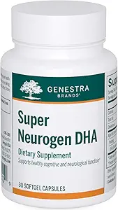 Genestra Marcas Super Neurogen DHA tención apoya la memoria, la cognitiva y la salud neuronal