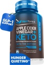 Herbtonics GLP-1 Support Supplement – Apple Cider Vinegar Capsules & Keto BHB ← Keto Dieta píldoras para hombres y mujeres soporta la función metabólica de Apetito 60 Keto ACV Capsules