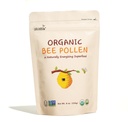 Greenbow Organic Bee Pollen - 100% USDA Certified Organic, Non-GMO, Pure, & Natural Bee Pollen - Superfood Packed w/Proteínas, Vitaminas y Minerales (8oz)