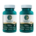 NEURIVA Ultra Brain Supplement for Mental Alertness, Memory, Focus " Concentration with Clinically Tested Cognivive, Neurofactor, Phosphatidylserine, Vitaminas B6 " B12, 60 Conde Capsules (2 Pack)