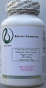 Generic Motherwort Herb ' s Wort, Xi Xian Cao & Yi Mu Cao Fallopian Tube Fórmula 100 Caplets