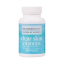 Vitaminas de la piel clara para hombres de mujeres - Suplemento para el control saludable de la piel y el acné* - Patenado y dermatólogo desarrollados Hormonal &amp; Cystic Acne Pills