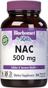 Bluebonnet NAC 500 mg cápsulas de vitamina, 30 cuenta