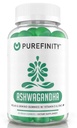 PUREFINIDAD Gummies de Ashwagandha con vitamina D & Zinc – Suplemento para la relajación, la calma y el apoyo a los moods – Gluten Free, Non-GMO, Vegan, 60 Conde