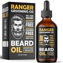 Leven Rose Beard Oil for Men and Beard Softener 100% puro natural para hombres barbados, bigotes y piel hidratada 1 oz por Ranger Grooming Co
