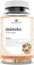 Natural Restore Shiitake Mushroom Extract Suplemento, 90 cápsulas, alta 30% Concentración de polisacáridos, no Gluten Free