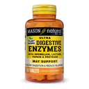 MASON NATURAL Plant Based Ultra Digestive Enzymes with Bromelain, Lactase, Papain & Protease - Supports Healthy Digestion & May Reduce Bloating, 60 Capsules