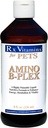 Vitaminas Rx para mascotas Amino B-Plex para perros &amp; gatos - Nutrientes saludables Mejorar el metabolismo energético &amp; Vitality - Bacon Flavor 8 fl. oz.